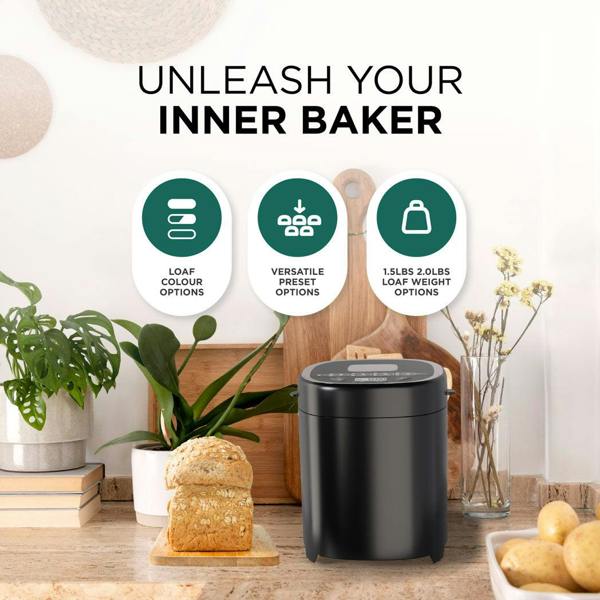 DMD Collective Electric Bread Maker Machine with 13 Programs & Delay Timer