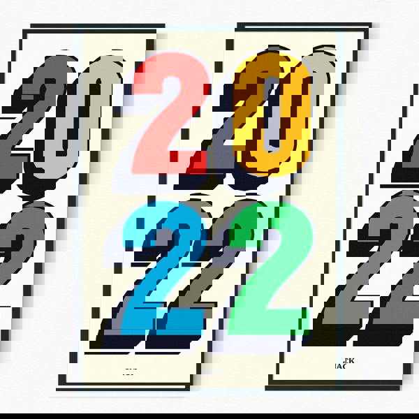 Reign&Hail Personalised Year Print