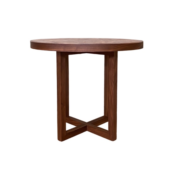Iris Dining Table 90cm - Walnut