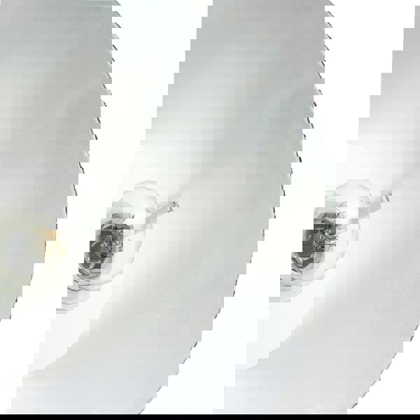 Traditional Floral Tapered Lamp Shade in Navy Midnight Blue and White Image 4