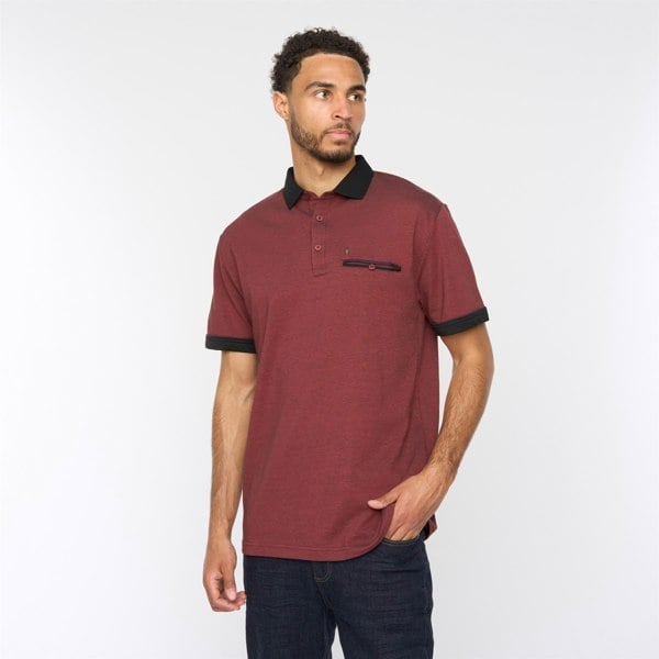Gabicci G51X09 Mens Short Sleeve Jersey Polo Shirt Gabicci Classic - RUST