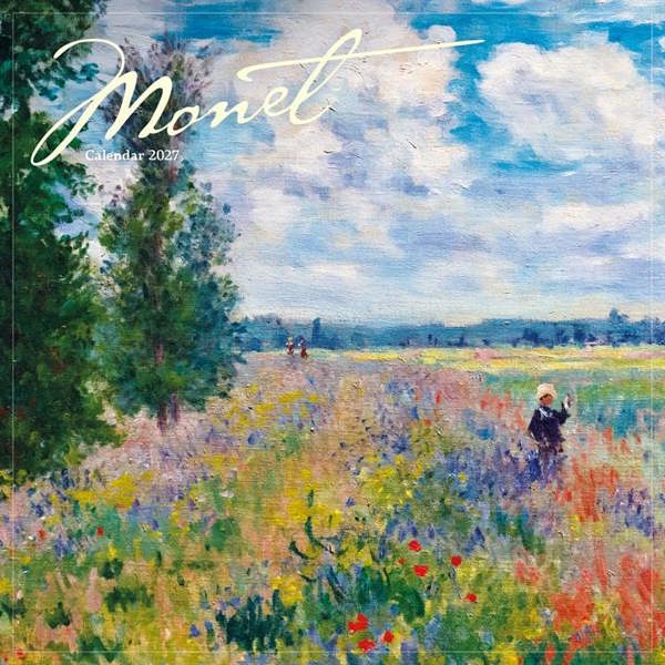 Monet Calendar 2027, Wall Calendars, Month To View, Art, Gift