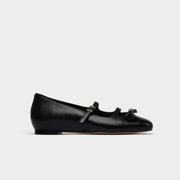 Calla Alexa Shoes - Black Leather