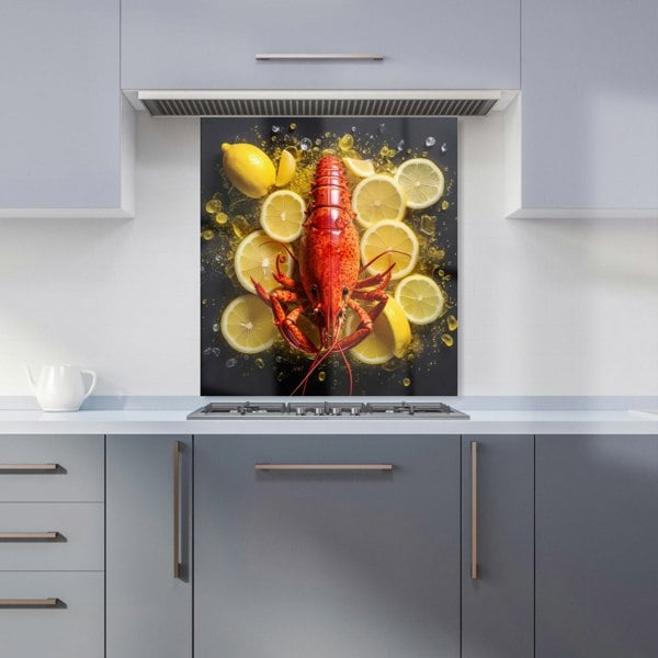 Warren Reed - Designer Lobster On Lemons Kitchen Splashback