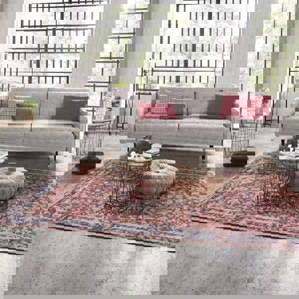 The Rugs Oriental Low Pile Rug -Vintage Design for Your Home