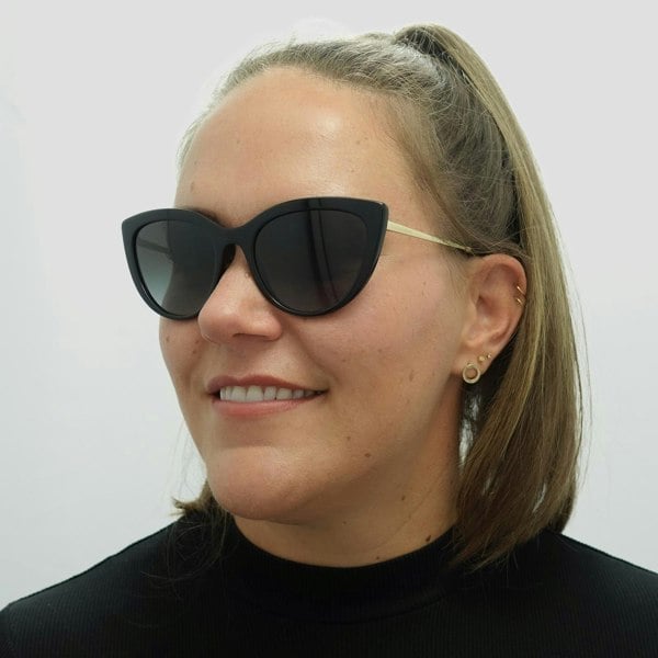 Dolce & Gabbana Sunglasses DG4408 501/8G Black Grey Gradient