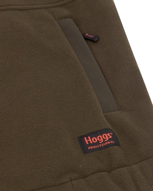 Pocket detail on the Hoggs Green King Fleece