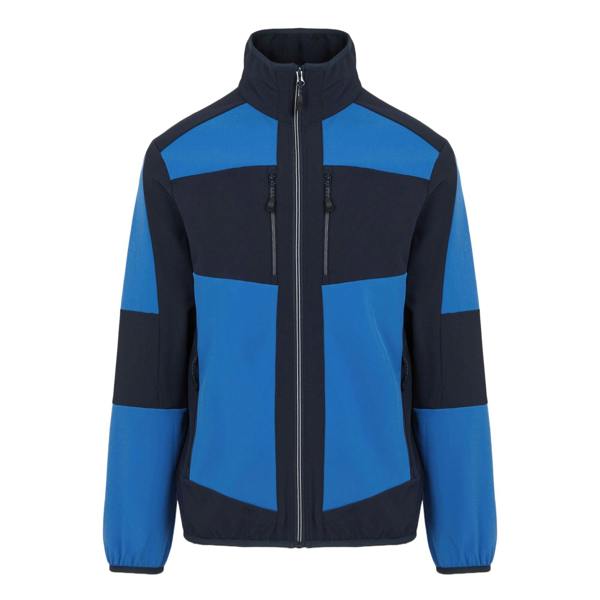Regatta Professional Unisex Adult 2 Layer Soft Shell Jacket - Strong Blue/Navy - 