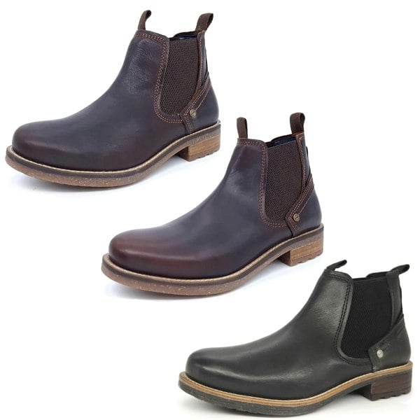 Wrangler Hill Chelsea Mens Leather Boots