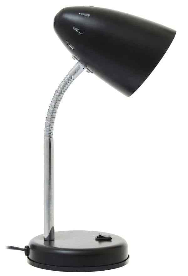 Flexi Matte Black Desk Lamp