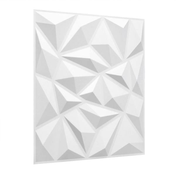W3DPGAWA27 - Puck Eco Friendly 3D Wall Panels Decorative Tiles - 50x50 cm - 12 Boards (for 3 sqm2)