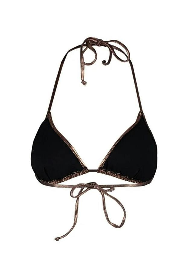 WOVCOR Triangle Covered Bikini Top