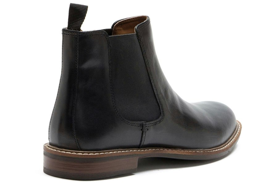 Thomas Crick Red Tape Crick Bateman Pull on Chelsea Mens Leather Boots