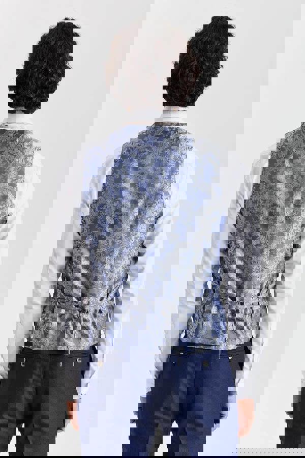 Paul Andrew Belmont - Men's Navy Tailored Fit Waistcoat