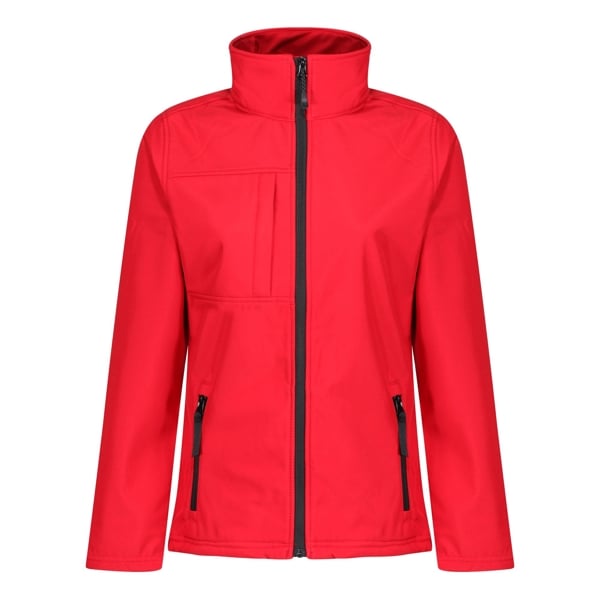 Regatta Women's Octagon II Waterproof Soft Shell Jacket - Classic Red / Black