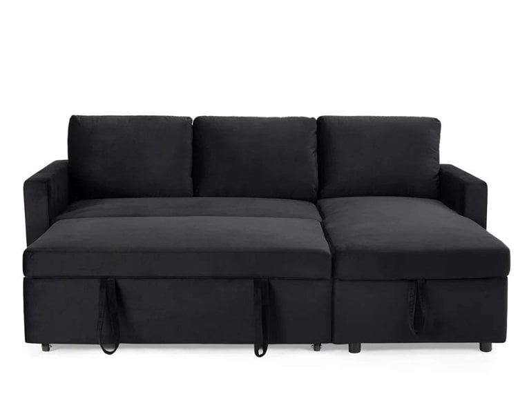 DS Living The Tranquilo 3 Seater Sofa Bed in Black or Navy