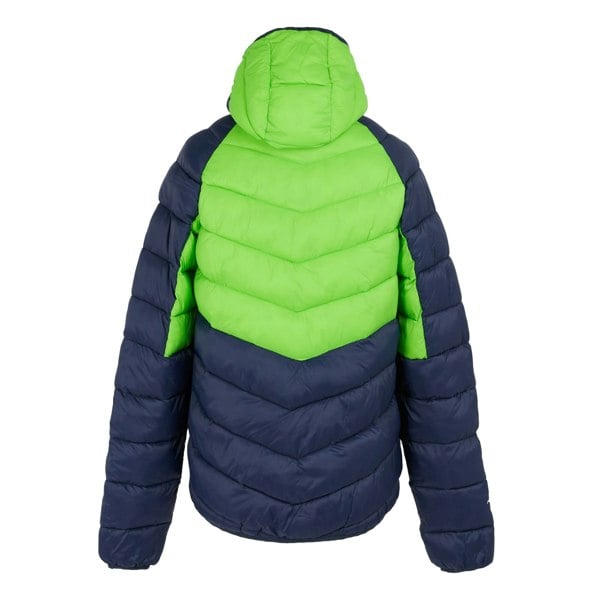 Regatta Men's Dalent Hooded Insulated Jacket - Green Flash/Navy