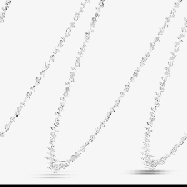 T. H. Baker Silver 20 Inch Square 5.5mm Belcher Chain SDMC-550-AG-20