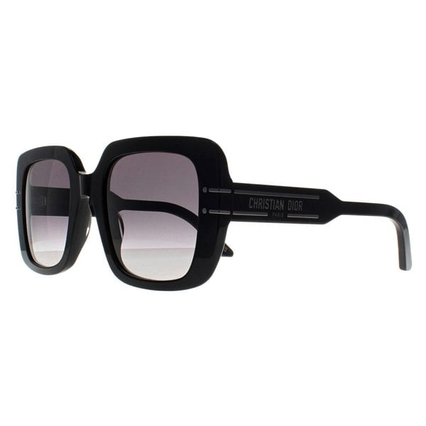 Dior Sunglasses DiorSignature S11I 14A1 Shiny Black Smoke Gradient