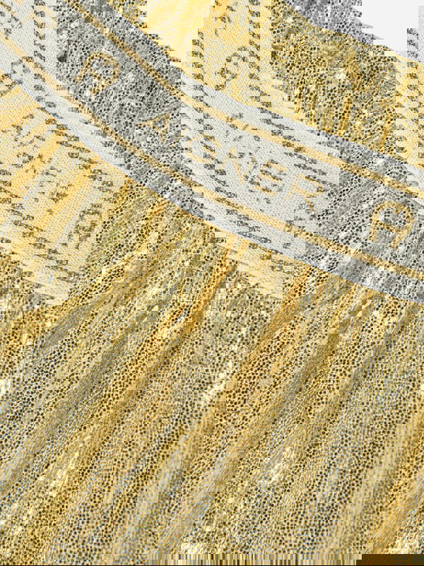 Aigner Girls Metallic Trousers in Gold