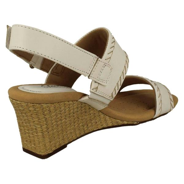 Clarks Ladies Clarks Wedge Sandals Kyarra Rose