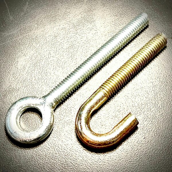 Fixaball Eyebolts Hookbolts Wire Cable Rope Fixing Grade 4.8 Zinc