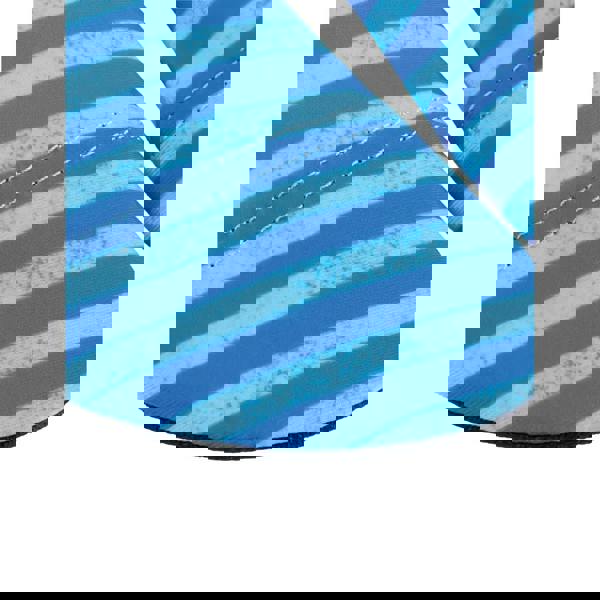 Blue Zoggs nautical stripes kids anti-slip pool socks with stripes