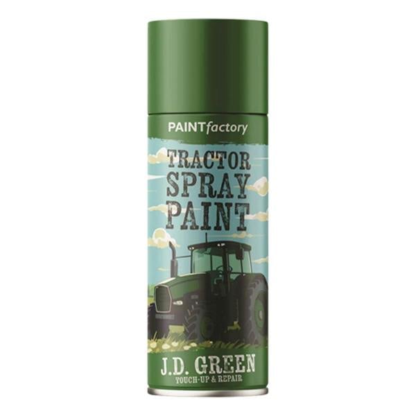 Paint Factory 1X - Tractor Spray Paint John Deere Green 400ml