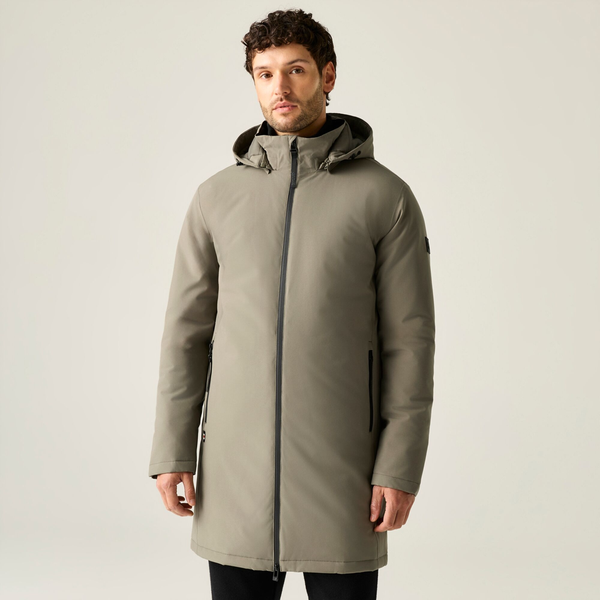Regatta Mens Merzen Insulated Waterproof Jacket - Smokey Olive