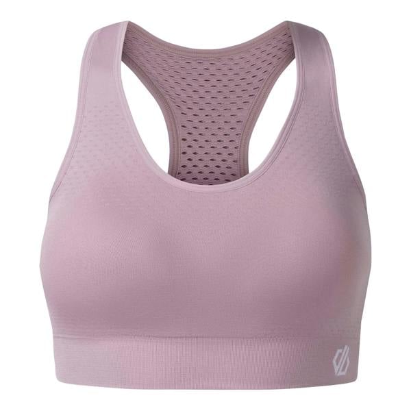 Dare 2B Womens/Ladies Dont Sweat It II Sports Bra - Mauve Shadow - 