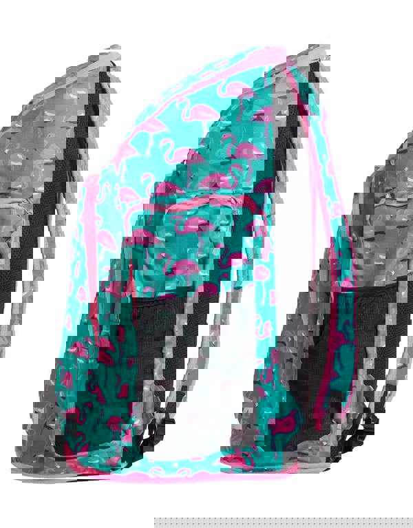 Funkita Go Flamingo! Space Case 40L Backpack - Mint Green/Pink