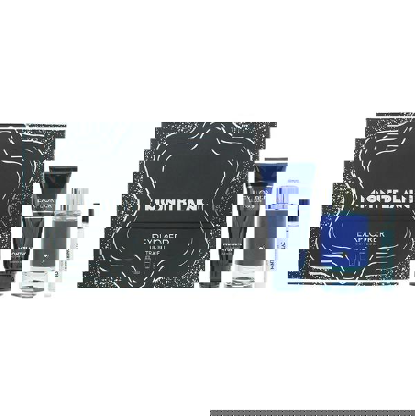 Montblanc Explorer Ultra Blue 3 Piece Gift Set: EDP 100ml - EDP 7.5ml - Shower Gel 100ml