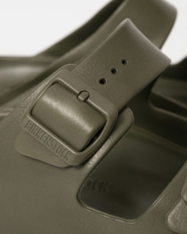 Birkenstock Arizona EVA Mens Slides - Khaki Green