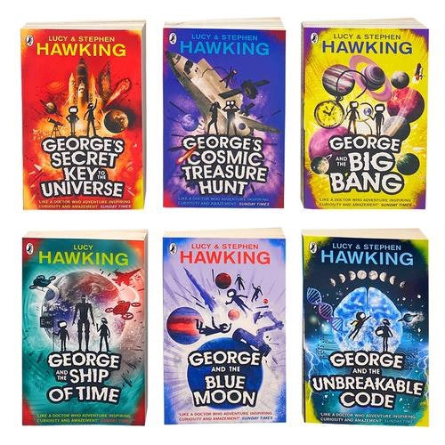 Georges Secret Key to the Universe Complete 6 Book Set by Lucy and Stephen Hawking