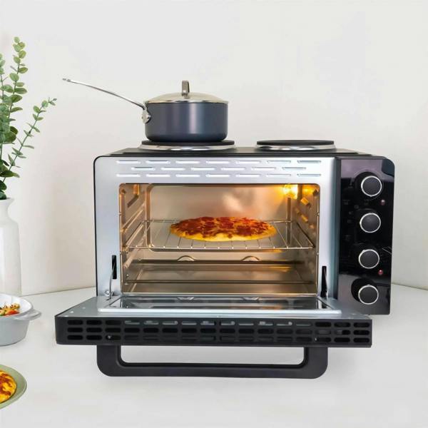 Hamilton Beach 28L Mini Oven with Double Hotplate - Hamilton Beach UK