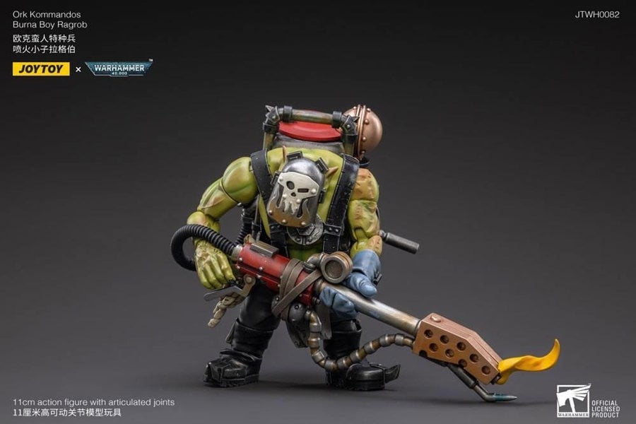 Joy Toys Warhammer 40K Ork Kommandos Burna Boy Ragrob 1:18 Scale Joy Toy JT2900