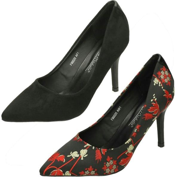 Anne Michelle Ladies Anne Michelle High Heel Court Shoes
