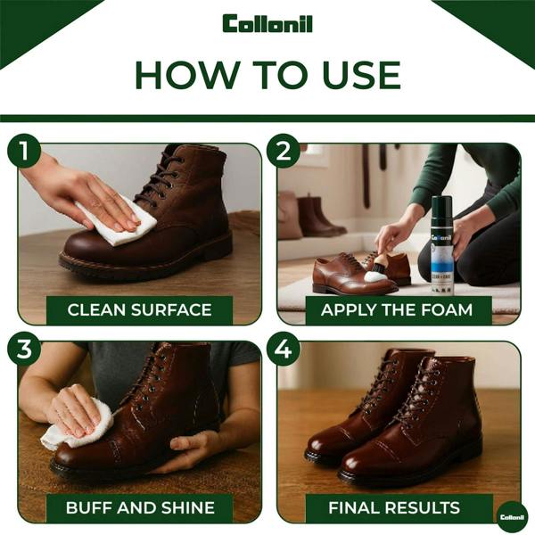 Collonil Leather Wax Collonil Active 75ml Waterproof, Care & Protection Cream