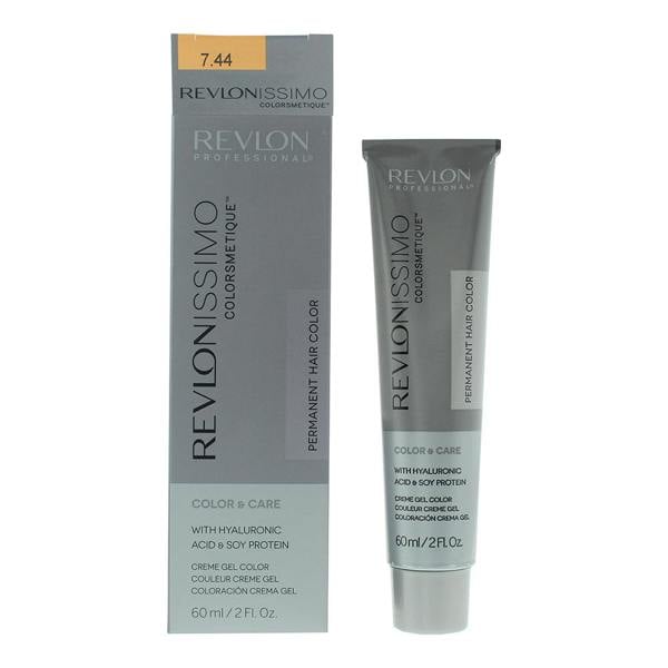 Revlon Revlonissimo Colorsmetique Hair Colour 60ml - 7.44 Medium Intensive Copper Blonde