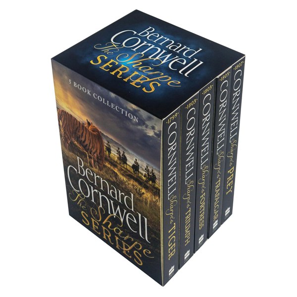 Sharpe Series Books 1 - 5 Collection Box Set by Bernard Cornwell