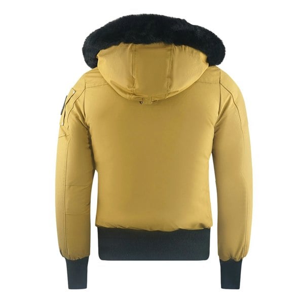 Moose Knuckles Debbie Bomber Brown Down Jacket