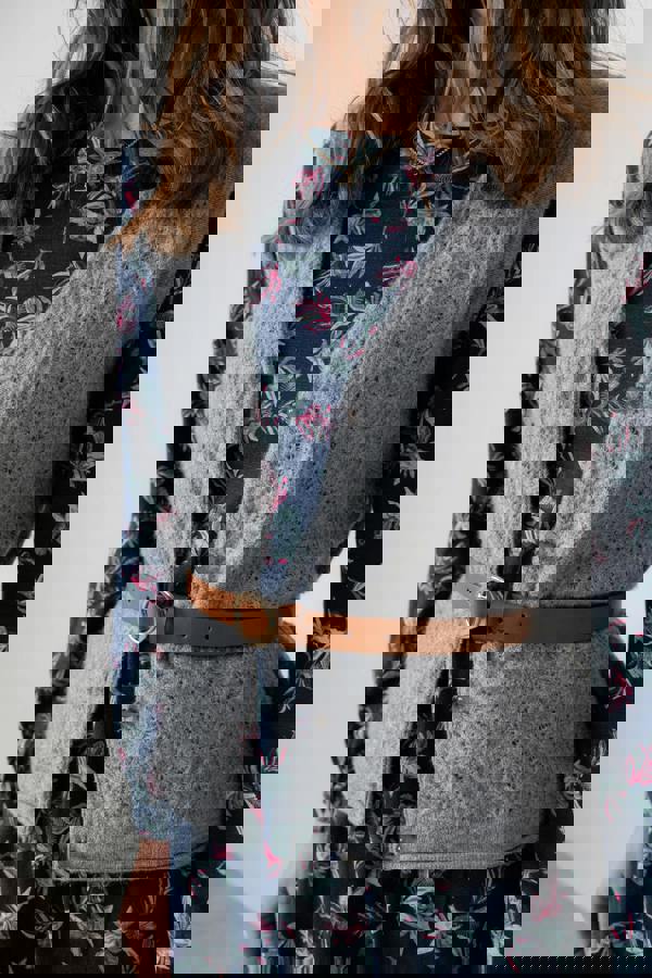 Lily & Me Marly Sleeveless Pointelle Knit Cardigan Grey