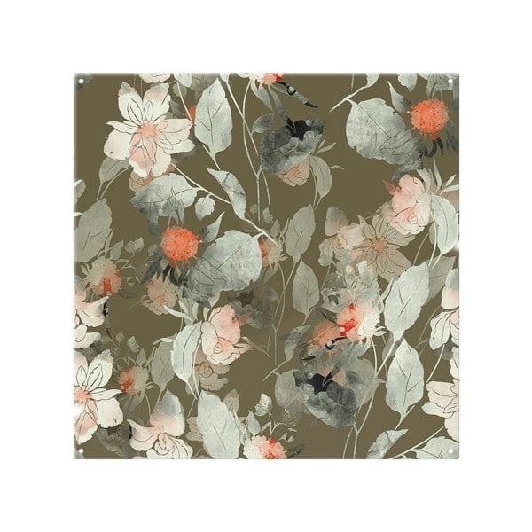 Benjamin Tate Design Imprint Fantastic Paint Bouquet Splash Back