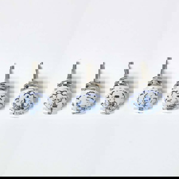 HOMESCAPES Set of 3 Sea Animal Furniture Drawer Knobs