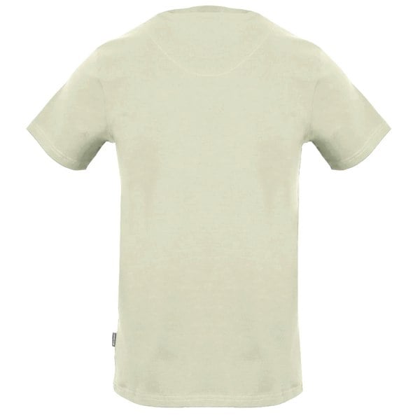 Aquascutum Block Aldis Logo T-Shirt - Beige