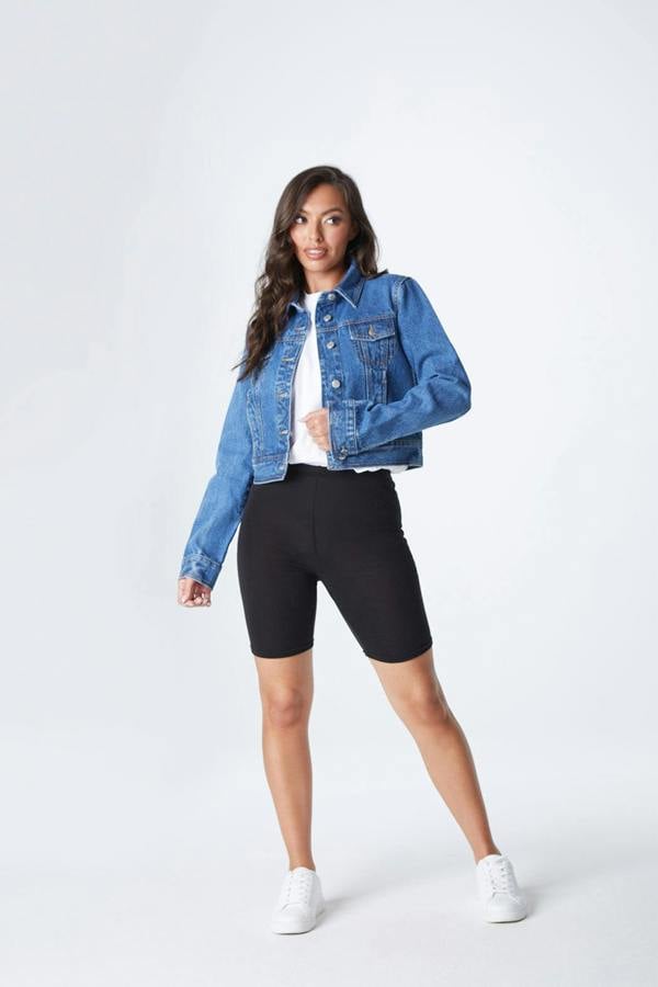 Urban Bliss Li Mid Blue Denim Jacket