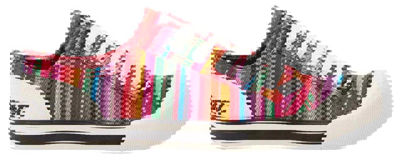 Rocket Dog Jazzin Womens Casual Lace Up Canvas Pumps Shoes Trainers