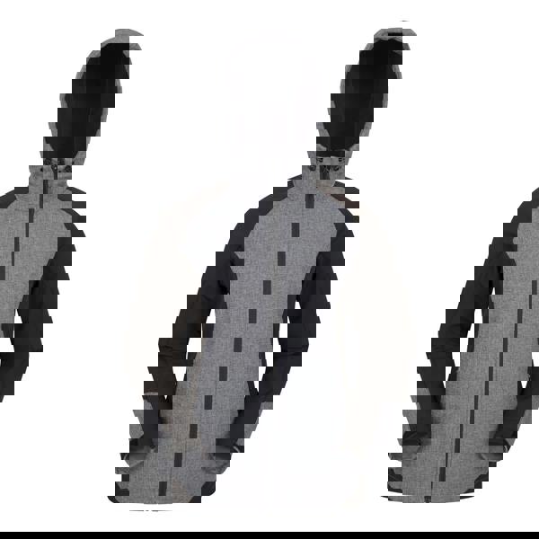 Mountain Warehouse Womens/Ladies Illuminate Reflective Soft Shell Jacket - Black - 