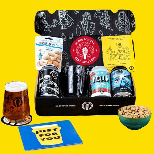 QWERTY Beer Box Valentine's Day Pale Ale & IPA Kick-Off Kit