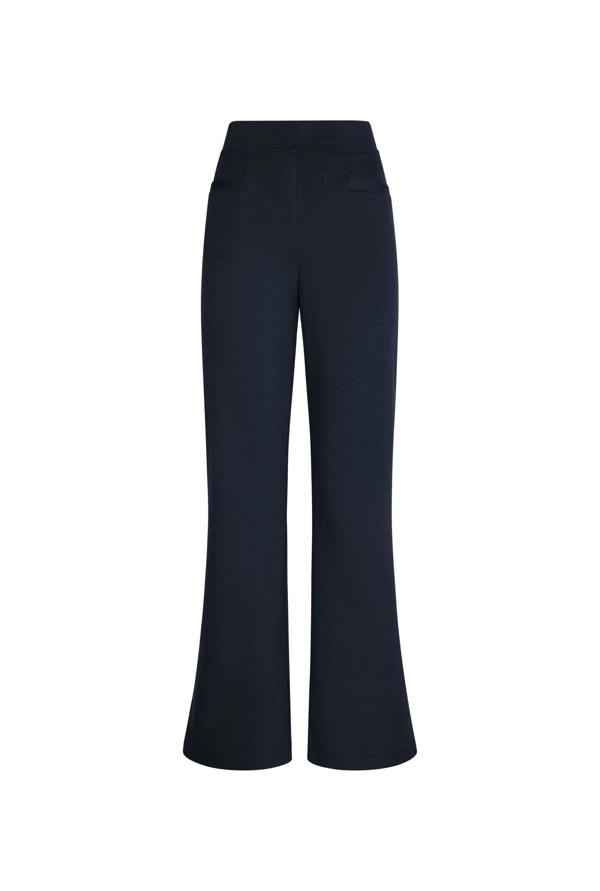 James Lakeland Navy Bootleg Trousers